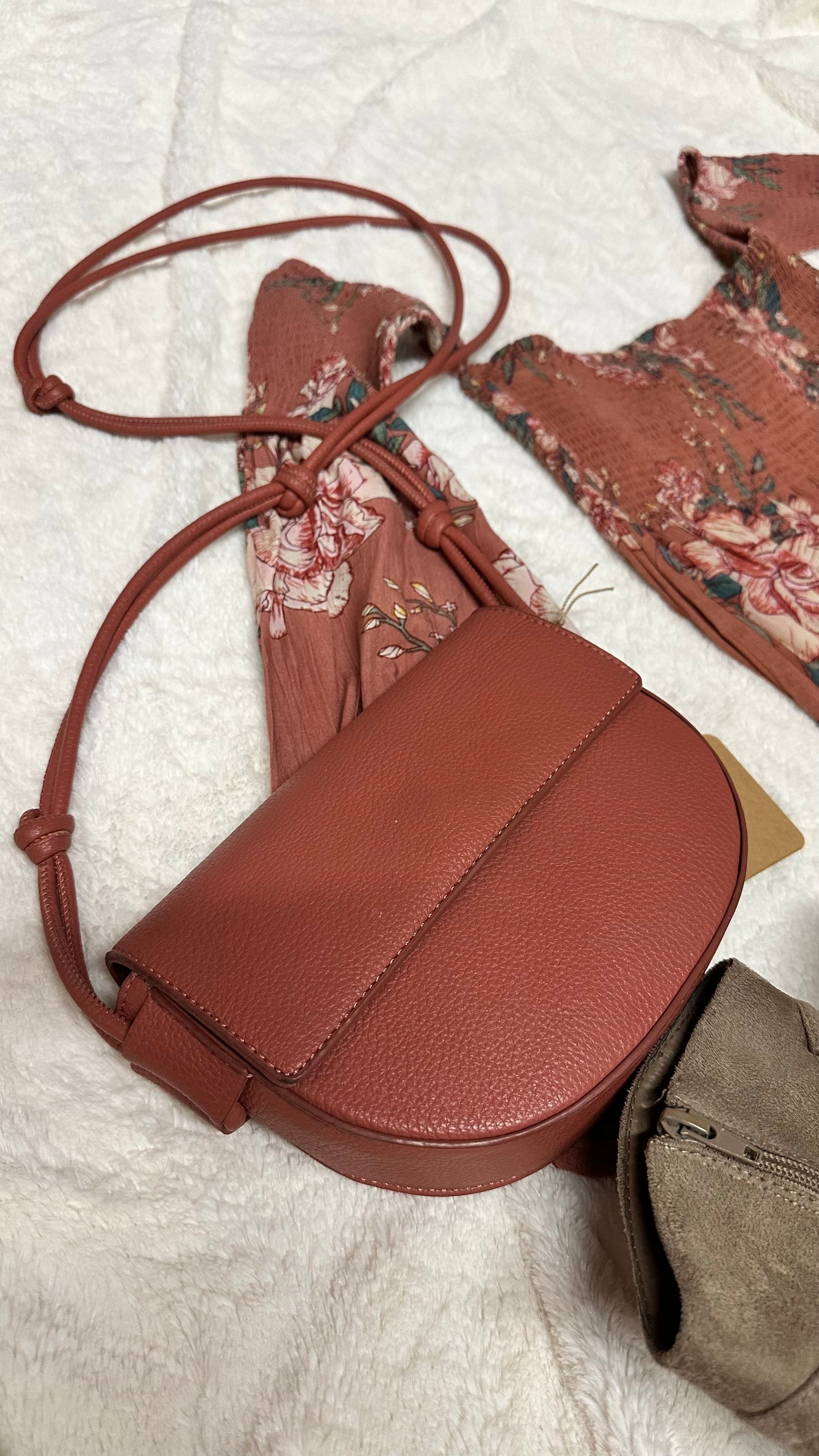 Terracotta Rose Purse