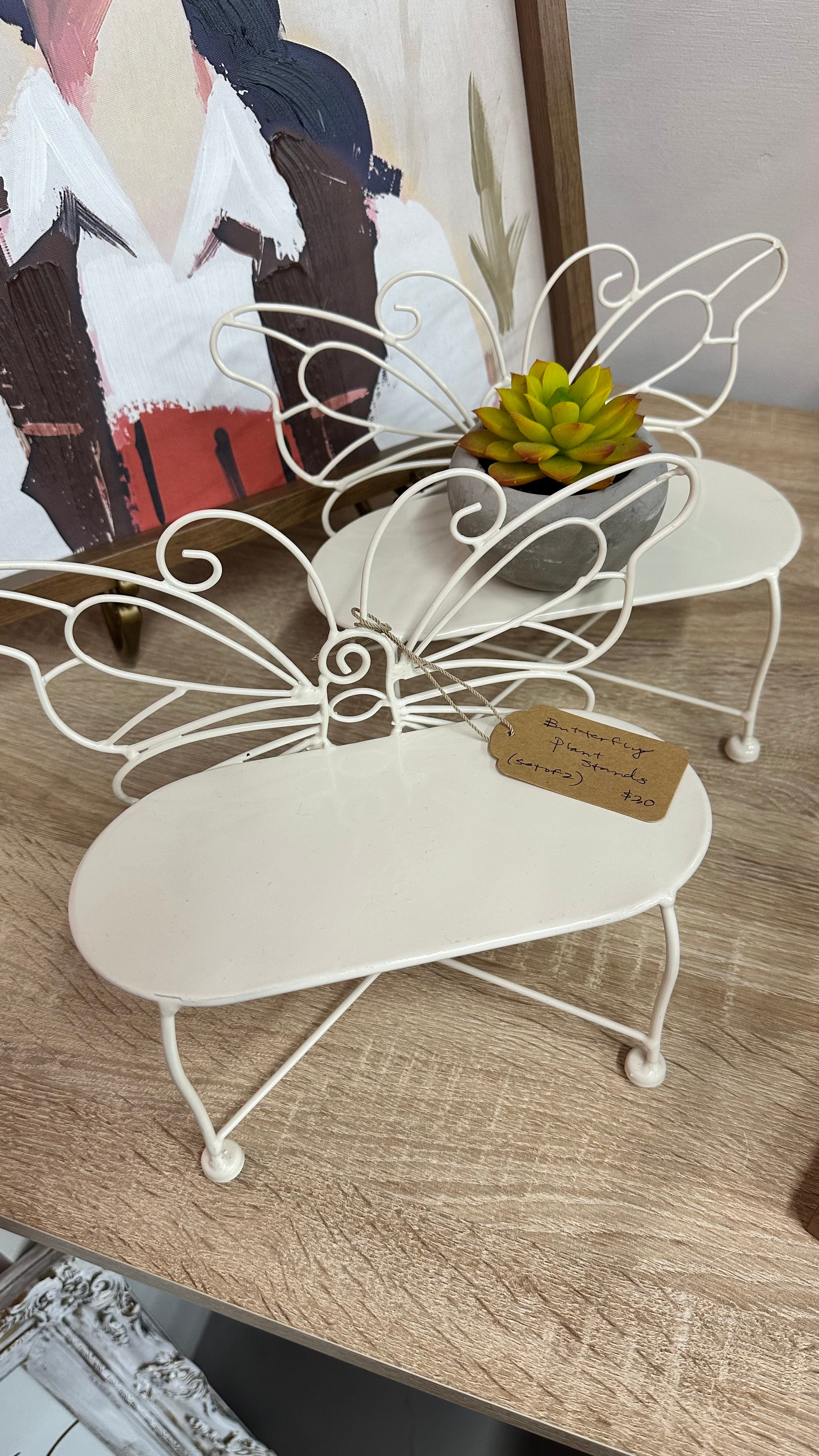 Mini Butterfly Plant Stand