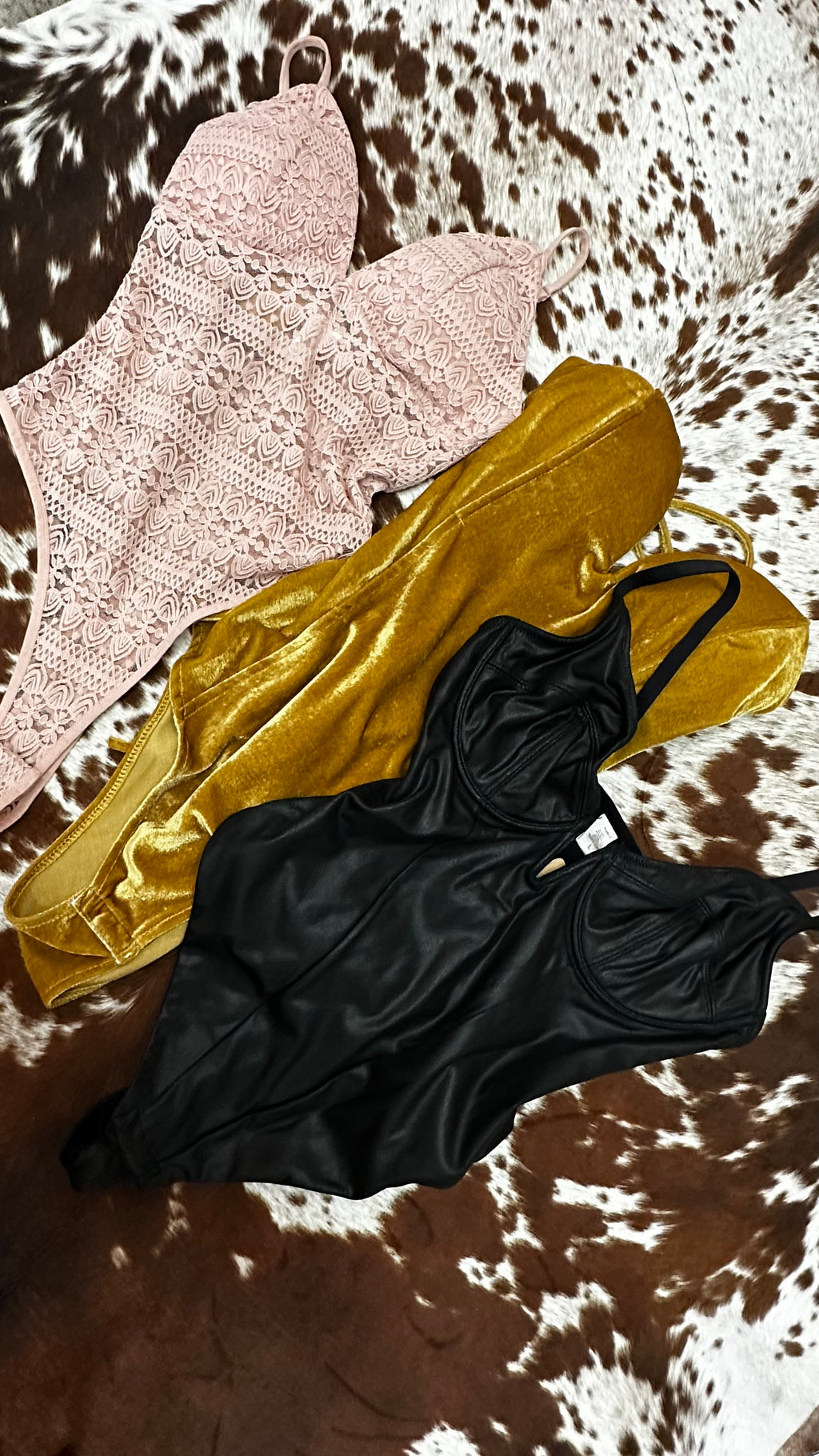 Bodysuits, assorted